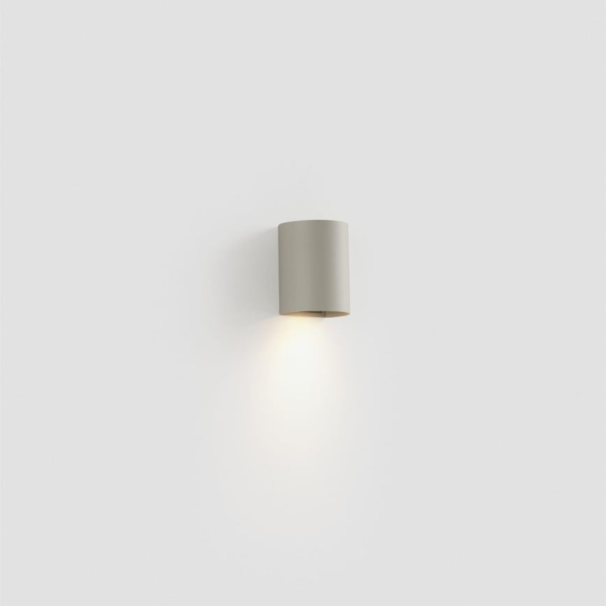 FARO 40524 - Wandleuchte SOLE 1xGU10/8W/230V grau rund