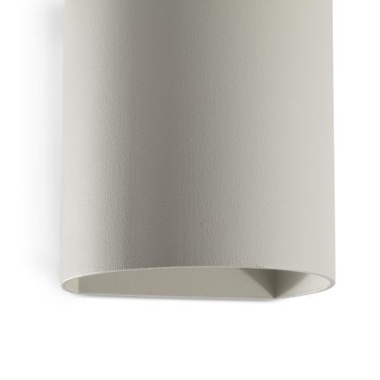 FARO 40524 - Wandleuchte SOLE 1xGU10/8W/230V grau rund