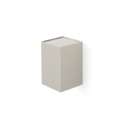 FARO 40536 - Wandleuchte SOLE 1xGU10/8W/230V grau gewellt eckig
