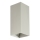 FARO 40567 - Wandleuchte SOLE 2xGU10/8W/230V grau gewellt eckig