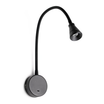 FARO 41030 - LED Flexible Lampe BEL LED/3W/230V schwarz