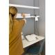 FARO 51135 - Lampe mit Clip STUDIO 1xE14/8W/230V