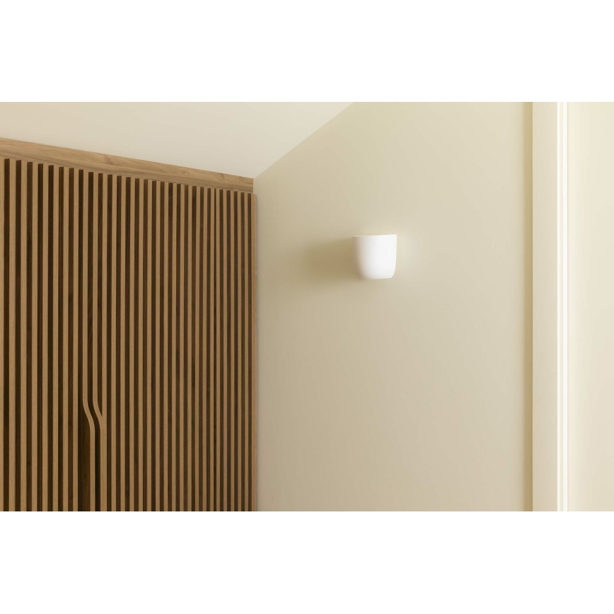 FARO 63428 - Wandleuchte KAPPU 1xE14/7W/230V 15,8x15 cm weiß