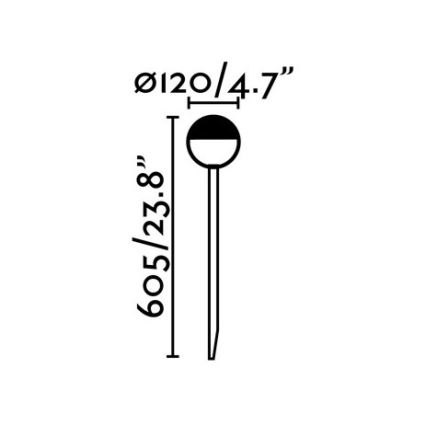 FARO 70246 - LED-Außenleuchte PICCOLA LED/8W/230V IP65
