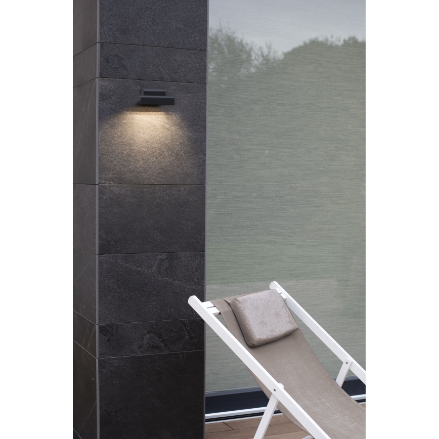FARO 70294 - LED Außenwandleuchte BALIC LED/8W/230V 3000/4000/6500K IP65 schwarz