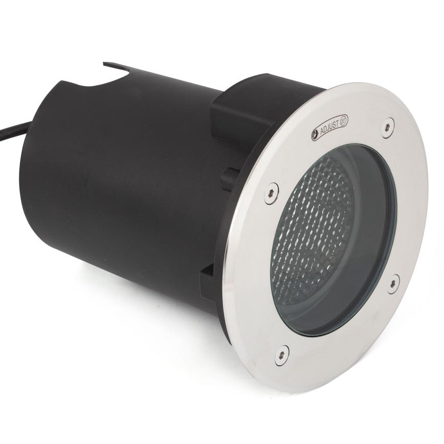 FARO 70310 - Außen-Bodeneinbauleuchte GEISER 1xGU10/8W/230V IK08 IP67 Edelstahl