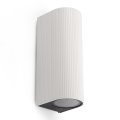 FARO 70328 - Außenwandleuchte ESTELA 2xGU10/5W/230V IP65 weiß