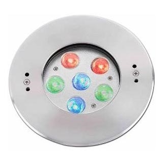 FARO 70456 - LED RGB Außen-Einbauleuchte EDEL LED/18W/24V IP68