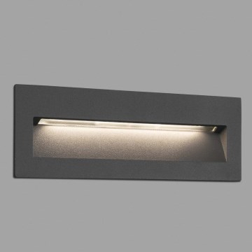 FARO 70638 - LED Außen-Einbauleuchte NAT LED/8W/230V IP65 schwarz
