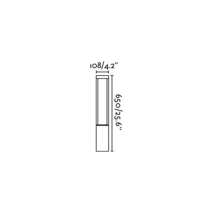FARO 70842 - LED-Außenleuchte AGRA LED/9W/230V IP55 anthrazit