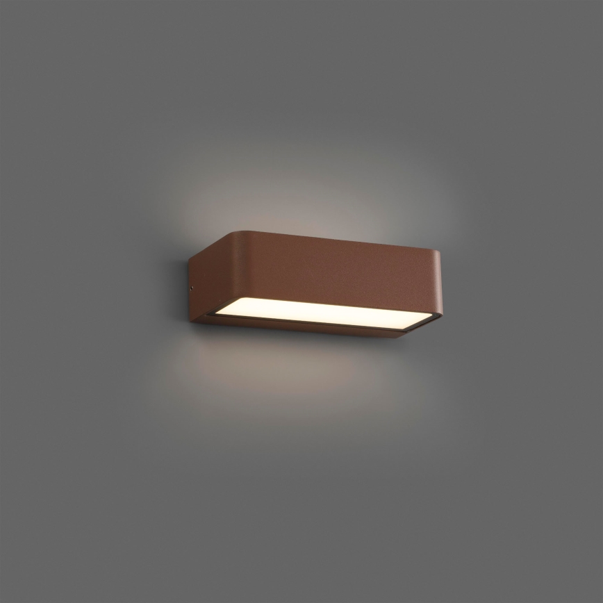 FARO 71309 - LED Außenwandleuchte TAKUA LED/10W/230V IP65 braun