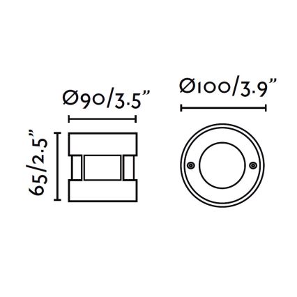 FARO 71498 - LED Bodeneinbaustrahler LED/3W/100-240V IP67