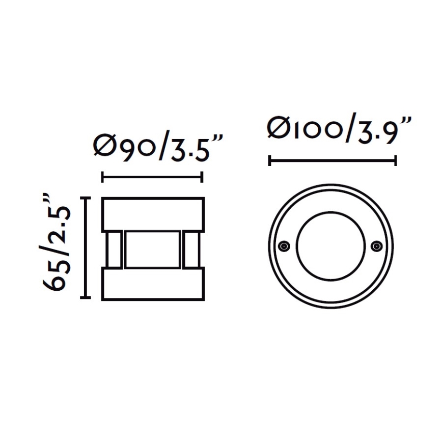 FARO 71498 - LED Bodeneinbaustrahler LED/3W/100-240V IP67