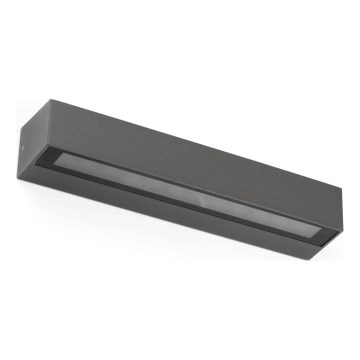 FARO 71904 - LED-Außenwandleuchte DORO 2xLED/10W/230V IP65 anthrazit