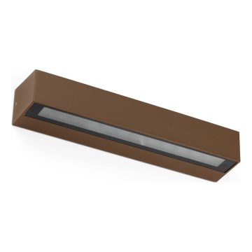 FARO 71905 - LED-Außenwandleuchte DORO 2xLED/10W/230V IP65 braun