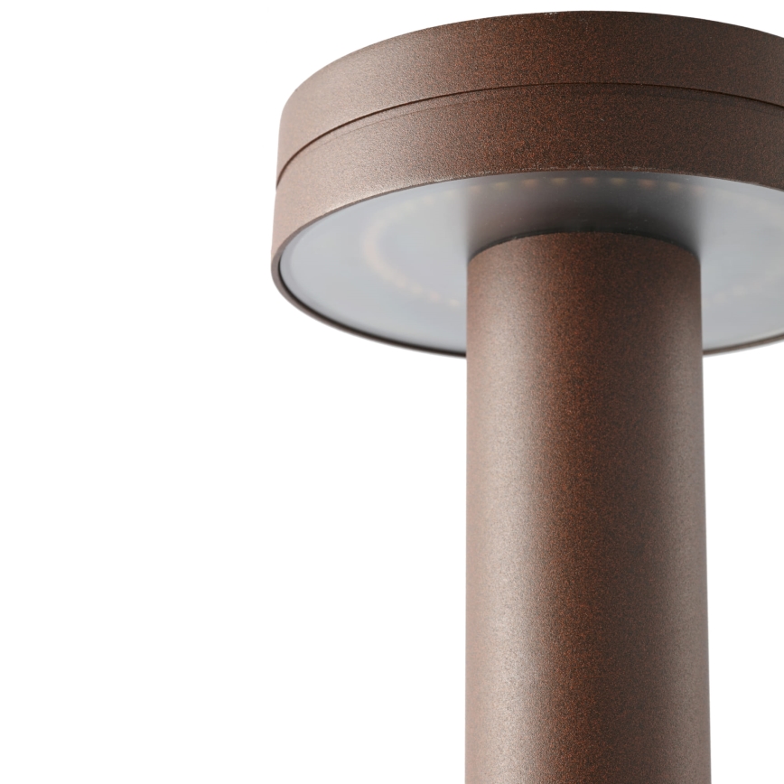 FARO 71949 - LED-Außenleuchte ESPOT LED/9W/230V 2200/2700/3200/4000K IK07 IP65 60 cm braun