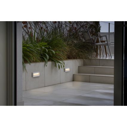 FARO 71967 - LED Treppenleuchte DUNE LED/6W/230V 2200/2700/3200/4000K IP65 weiß rechteckig