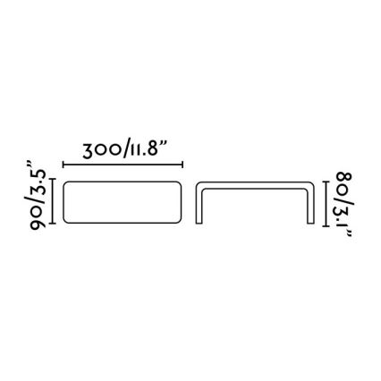 FARO 72272 - LED-Außenwandleuchte BRACKET LED/6W/230V IP44