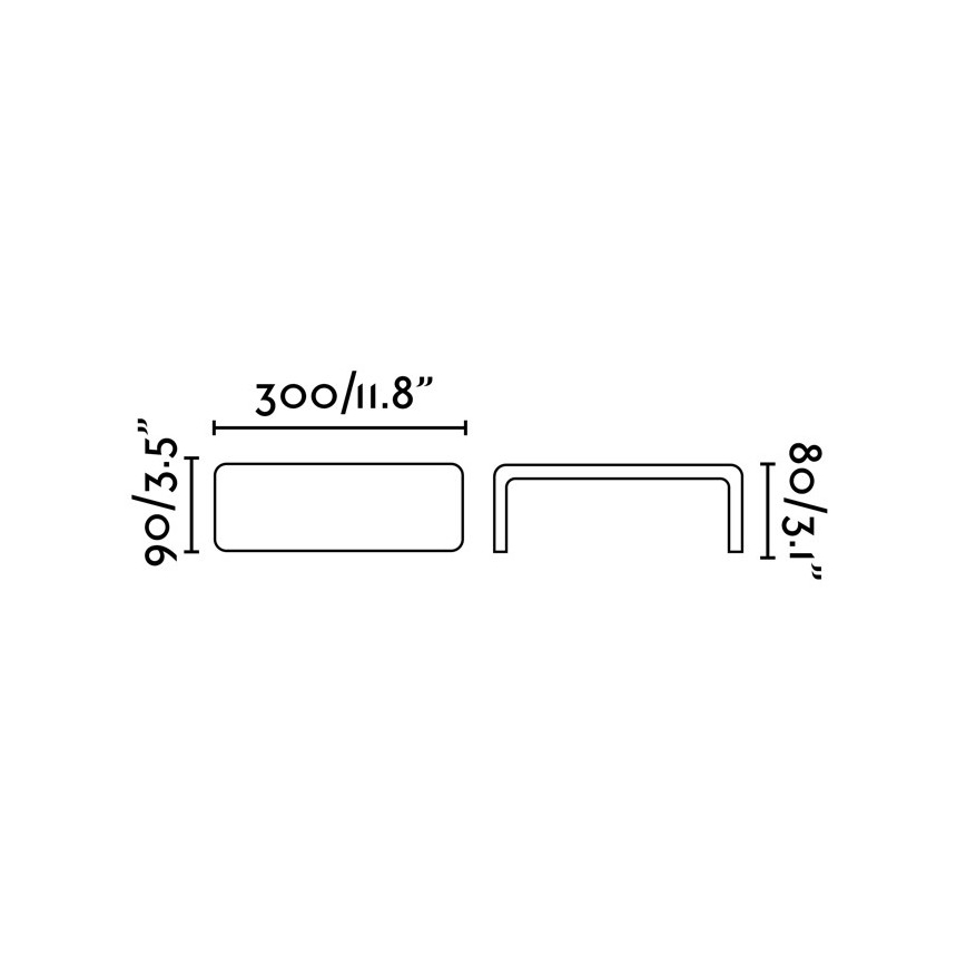 FARO 72272 - LED-Außenwandleuchte BRACKET LED/6W/230V IP44
