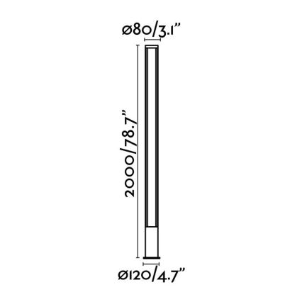 FARO 75602 - LED Außenlampe GROP-3 LED/27W/230V IP54