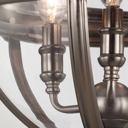 Feiss - Hängeleuchte an Kette ADAMS 3xE14/60W/230V bronzen