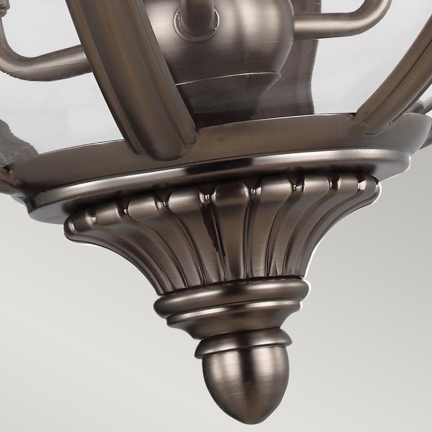 Feiss - Hängeleuchte an Kette ADAMS 3xE14/60W/230V bronzen