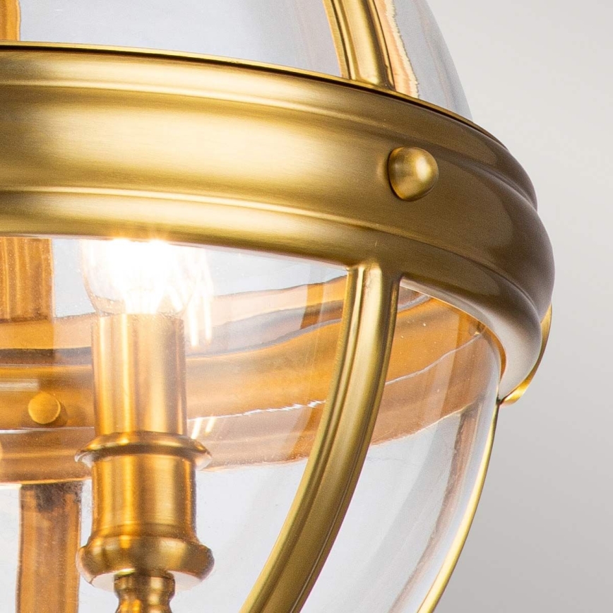 Feiss - Kronleuchter an Kette ADAMS 3xE14/60W/230V golden