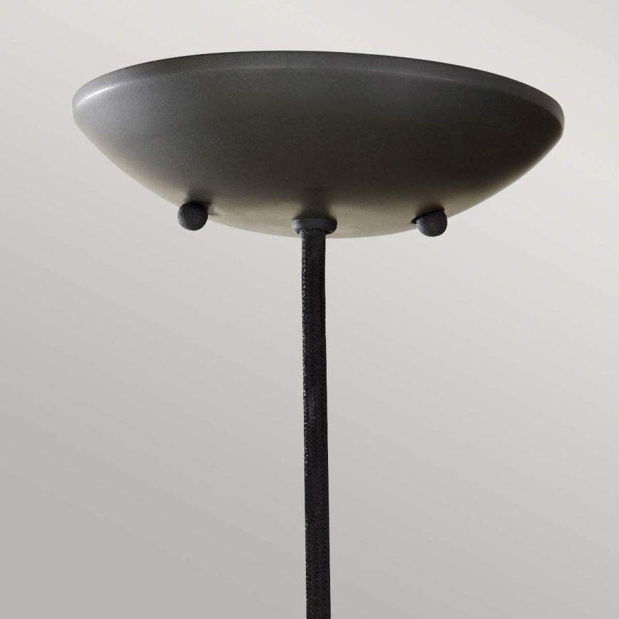Feiss - Hängeleuchte an Kabel BESO 1xE27/60W/230V Ø 17,9 cm schwarz/kupfer