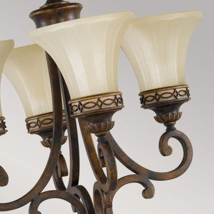 Feiss - Kronleuchter an Kette DRAWING ROOM 4xE27/60W/230V