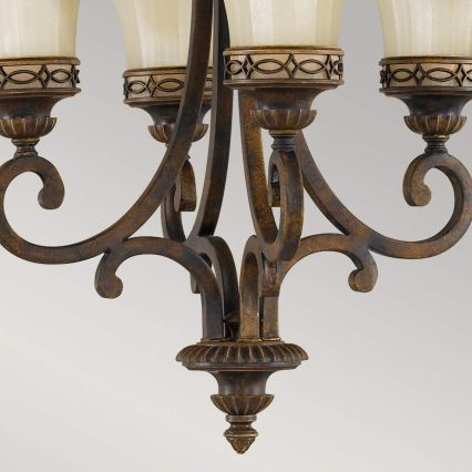Feiss - Kronleuchter an Kette DRAWING ROOM 4xE27/60W/230V