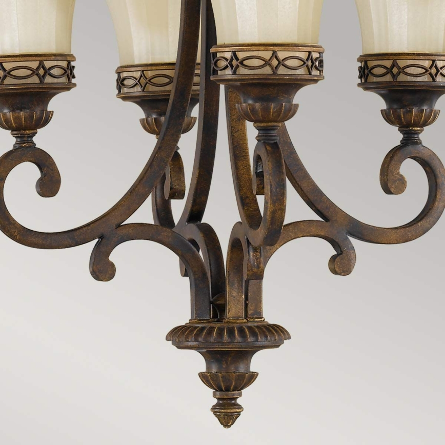 Feiss - Kronleuchter an Kette DRAWING ROOM 4xE27/60W/230V