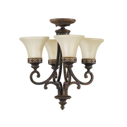Feiss - Kronleuchter an Kette DRAWING ROOM 4xE27/60W/230V
