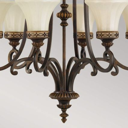 Feiss - Kronleuchter an Kette DRAWING ROOM 6xE27/60W/230V