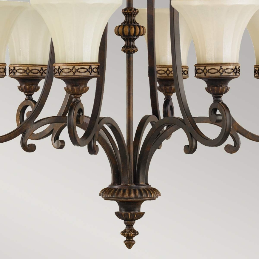 Feiss - Kronleuchter an Kette DRAWING ROOM 6xE27/60W/230V