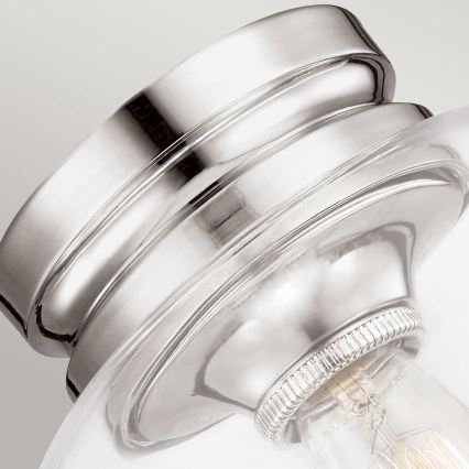 Feiss - Deckenleuchte HOUNSLOW 1xE27/60W/230V glänzender Chrom