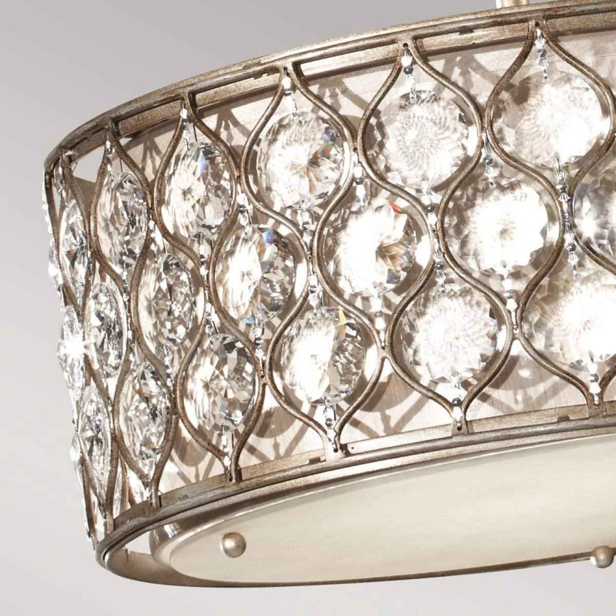 Feiss - Kronleuchter an Stange LUCIA 3xE27/60W/230V