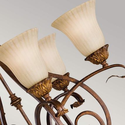 Feiss - Kronleuchter an Kette SONOMA VALLEY 6xE27/60W/230V