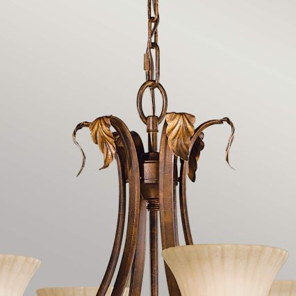 Feiss - Kronleuchter an Kette SONOMA VALLEY 6xE27/60W/230V