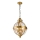 Feiss - Kronleuchter an Kette ADAMS 3xE14/60W/230V golden