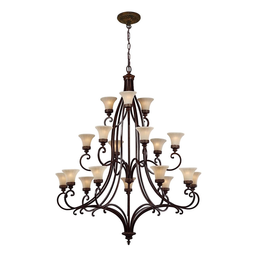 Feiss - Kronleuchter an Kette DRAWING ROOM 18xE27/60W/230V