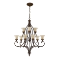 Feiss - Kronleuchter an Kette DRAWING ROOM 9xE27/60W/230V
