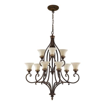 Feiss - Kronleuchter an Kette DRAWING ROOM 9xE27/60W/230V