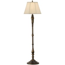 Feiss - Stehlampe LINCOLNDALE 1xE27/60W/230V bronze/beige