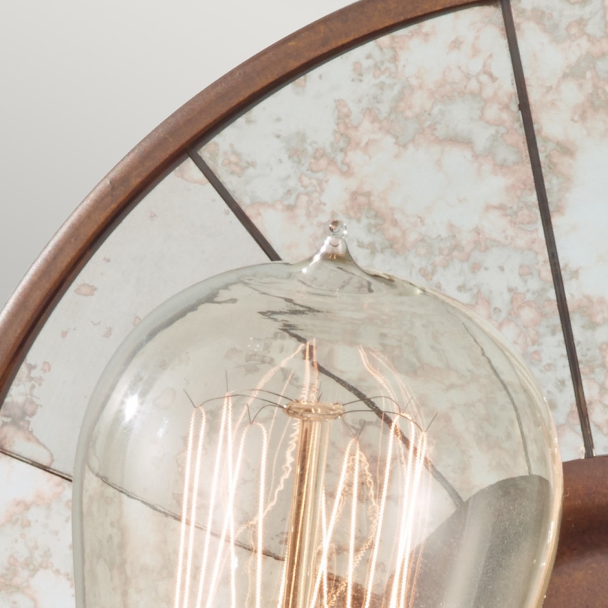 Feiss - Wandbeleuchtung URBAN RENEWAL 1xE27/100W/230V bronze