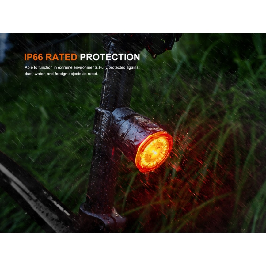 Fenix BC06R - Dimmbares, aufladbares LED-Fahrradlicht LED/USB IP66 90 lm 24,5 h 560 mAh