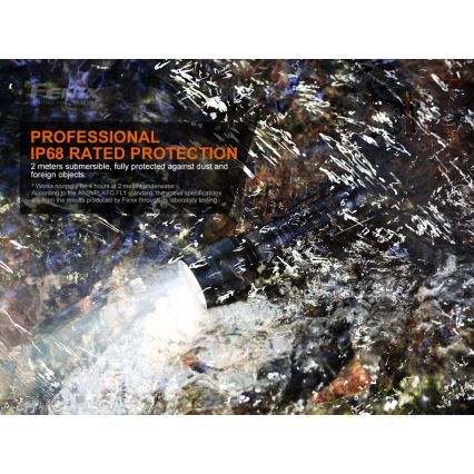 Fenix C7 - dimmbare, wiederaufladbare LED-Taschenlampe LED/1x21700 IP68 3000 lm 68 h