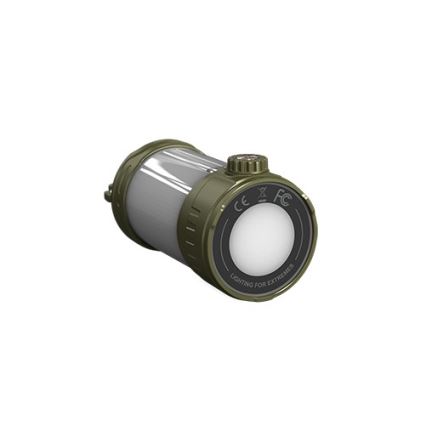Fenix CL26RPROOLI - Tragbare, aufladbare LED-Leuchte mit Dimm-Funktion LED/USB IP66 650 glänzend 408 h 5000 mAh grün