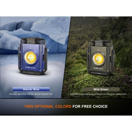 Fenix CL27RGRE - Dimmbare, aufladbare LED-Leuchte LED/USB IP66 1600 glänzend 285 h 5000 mAh