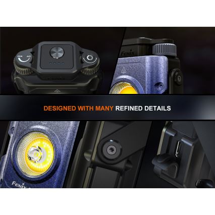 Fenix CL27RGRE - Dimmbare, aufladbare LED-Leuchte LED/USB IP66 1600 glänzend 285 h 5000 mAh