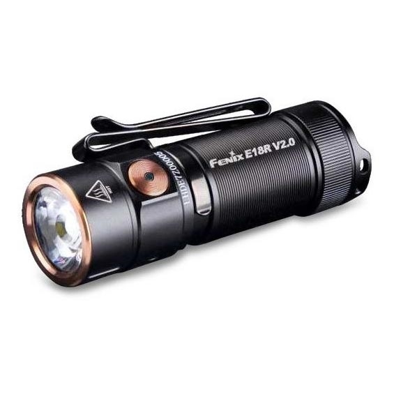 Fenix E18RV20 - LED Wiederaufladbare Taschenlampe LED/USB IP68 1200 lm 200 Std.